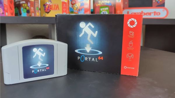 Вышла демоверсия Portal 64 - это демейк головоломки от Valve для Nintendo 64