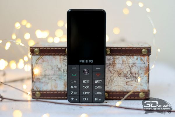 Philips Xenium E6808 — классический мобильный телефон с большим экраном и интернетом