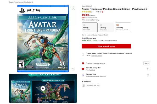 Avatar: Frontiers of Pandora уже продается с большой скидкой — это была первая игра Ubisoft со стартовой ценой в 70 долларов
